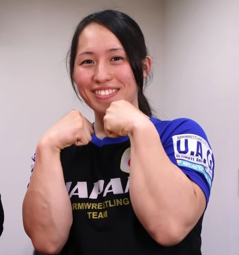 剛腕女王・竹中絢音、アームレスリング全日本への思いを語る「アームに